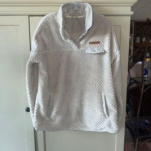 Simply Southern Quilted Pullover – Gray – Large